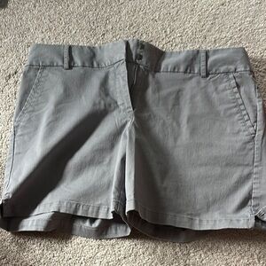 Gray and flowered LOFT Women's Shorts